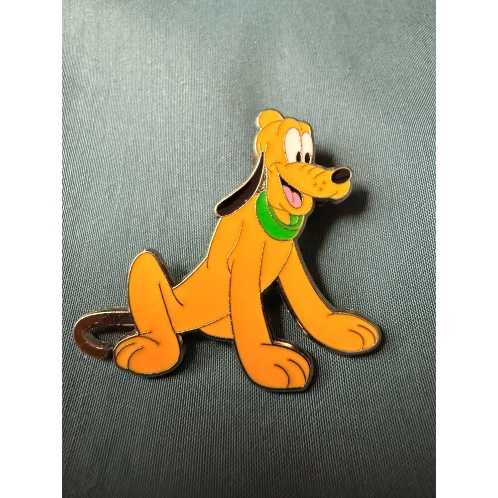 Pluto Dog Sitting Full Body Large Individual Disney Park Trading Pin